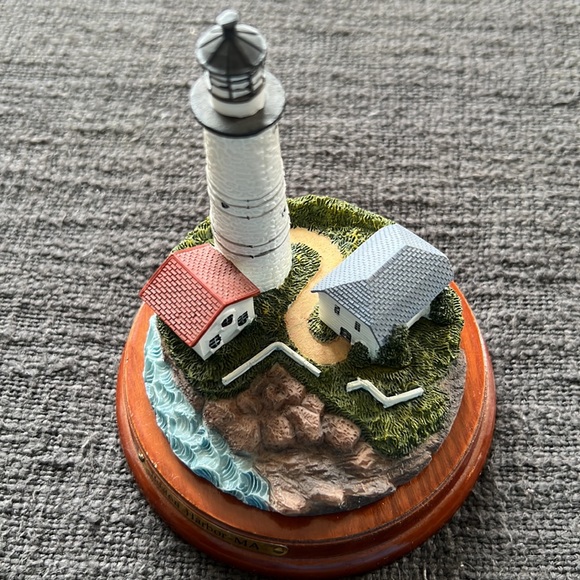 Boston Harbour, MA Lighthouse Candle Topper - Picture 4 of 6